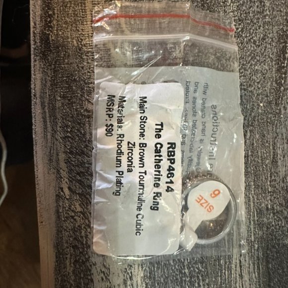 RBP The Catherine Ring Size 6 Cubic Zirconia - Picture 6 of 6